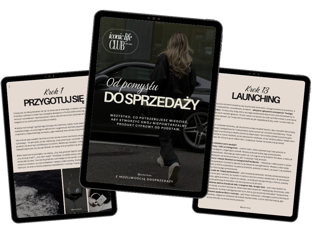 Od pomysłu do sprzedaży